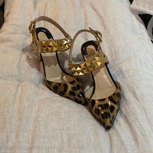 Christian Louboutin leather pumps